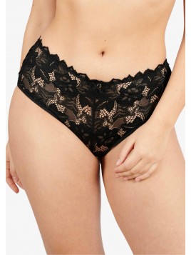 Slip Alto In Pizzo - Arum...