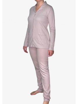 Pigiama Aperto - Microstampa